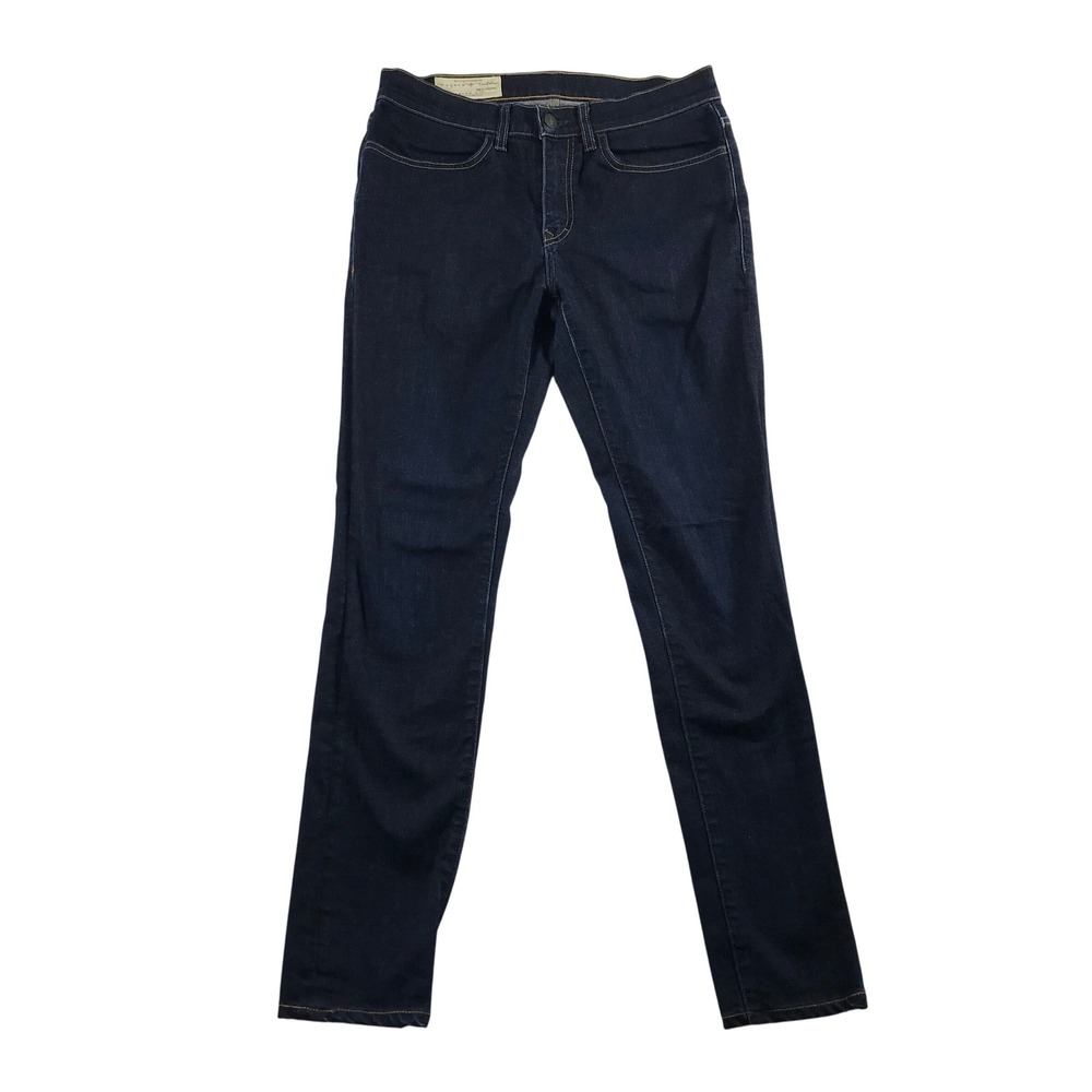 Imogene + Willie Imogene Slim Jeans Dark Indigo Blue Made in USA Size 28R